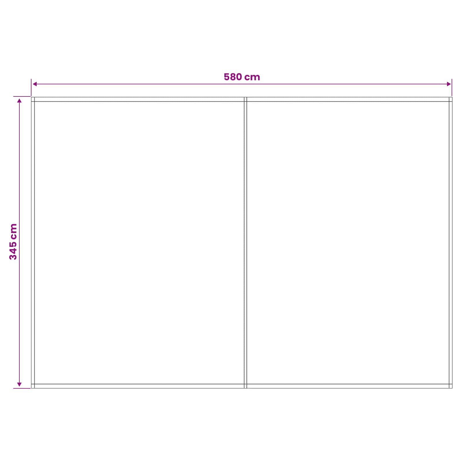 Vervangingsdoek voor zonnescherm Groen en Geel 600 × 350 cm – afbeelding 5