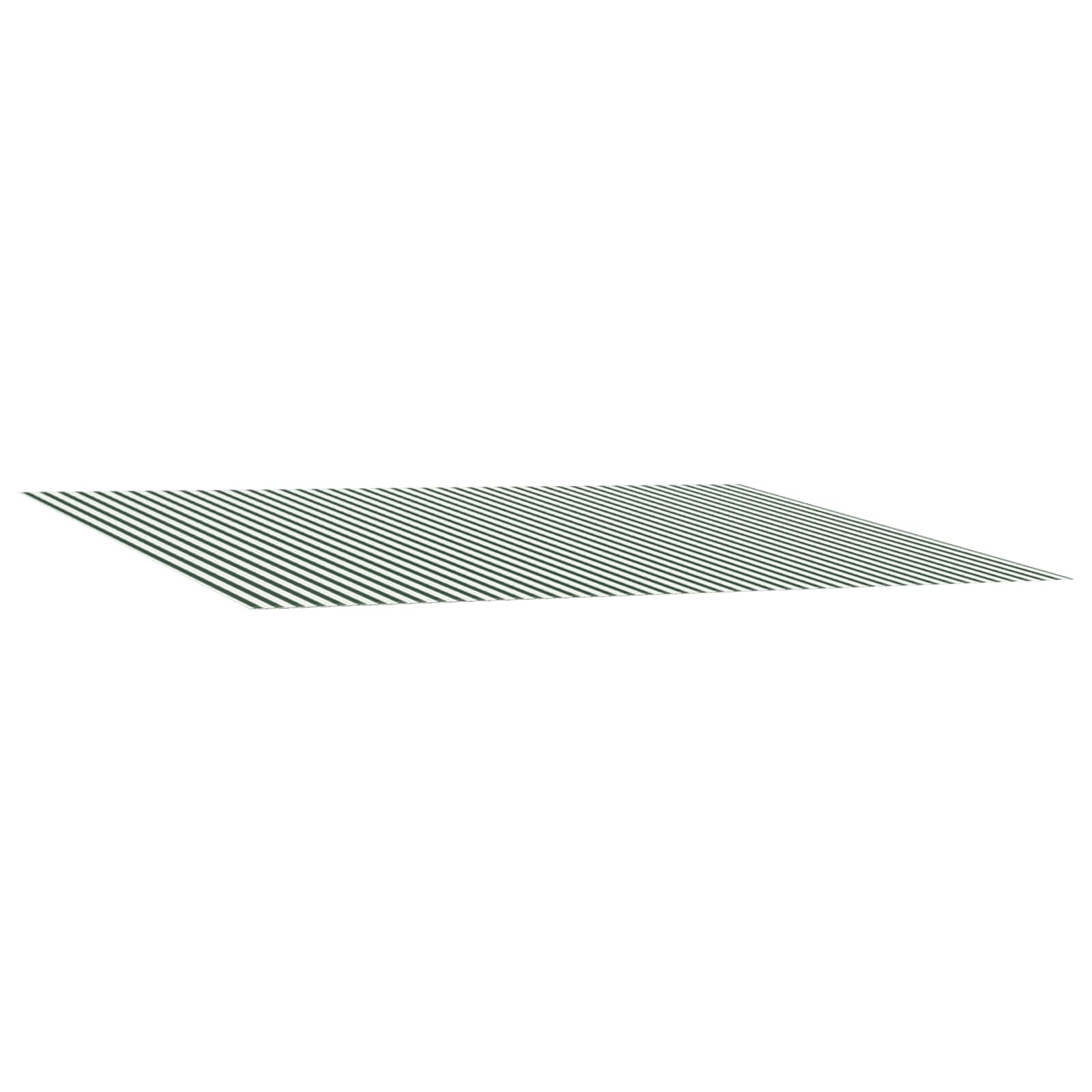 Vervangingsdoek voor zonnescherm Groen en Wit 450 × 350 cm – afbeelding 2