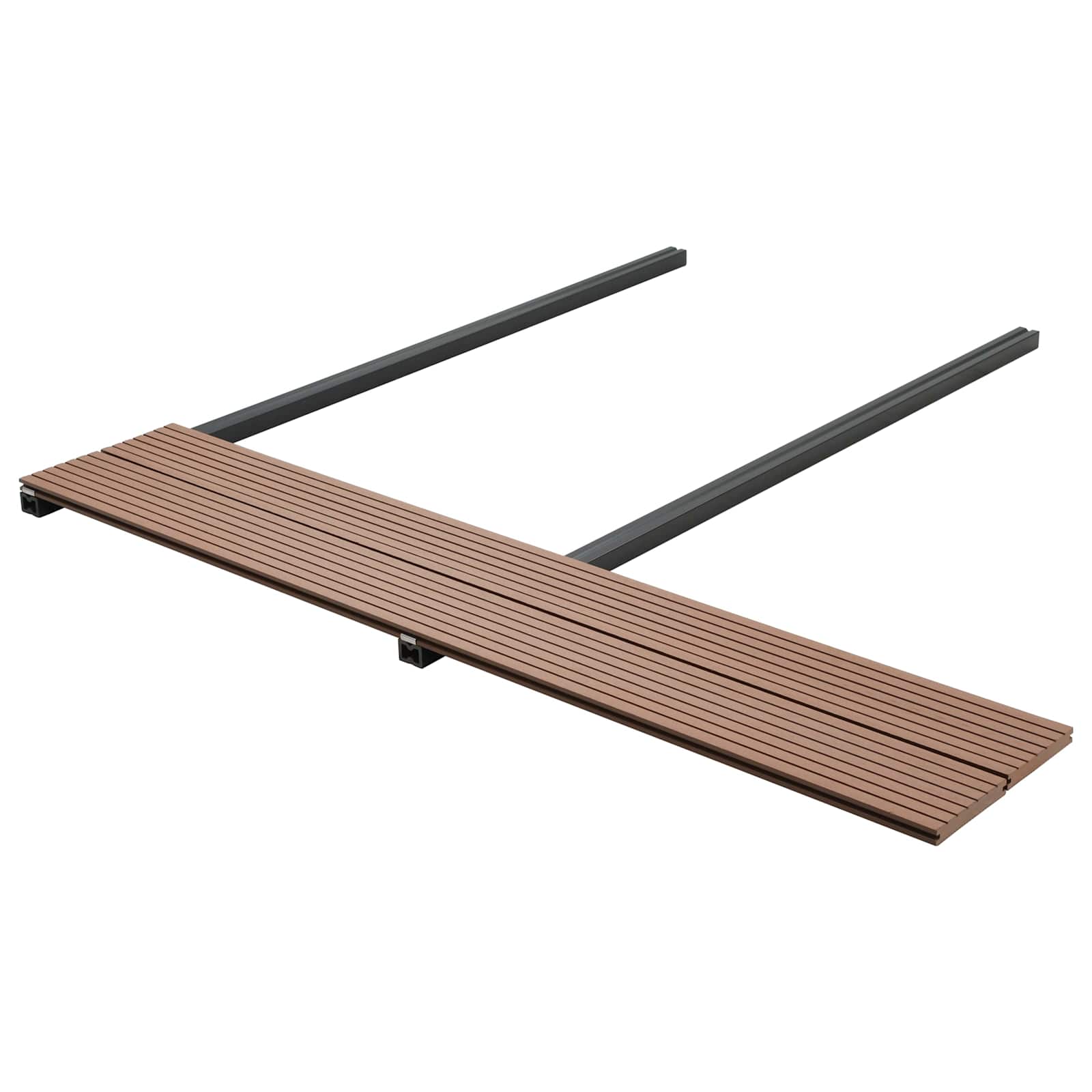 Terrasplank 30 pcs Licht Bruin WPC