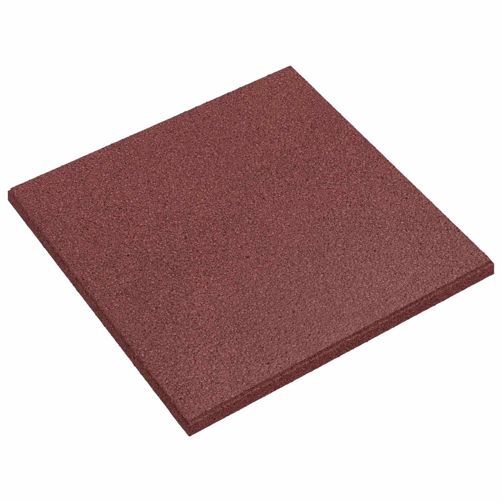 Valbescherming Tegels 12 pcs Rood 50 x 50 cm Rubber – afbeelding 1