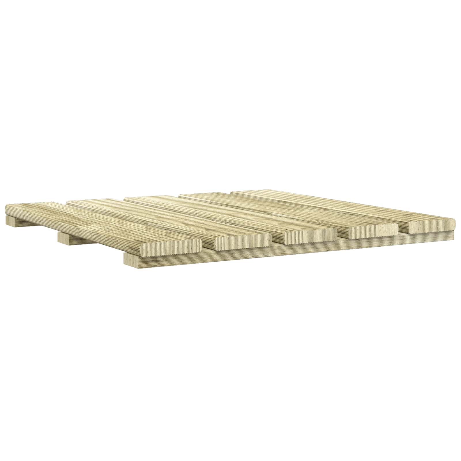 Terras Tegel 12 pcs Groen 50 x 50 cm – afbeelding 1