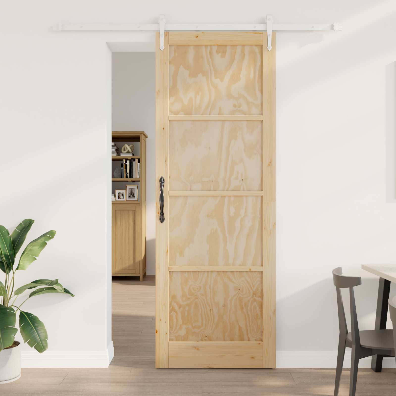 Schuifdeur ORKDAL Natuurlijk en Wit 83 x 232 cm
