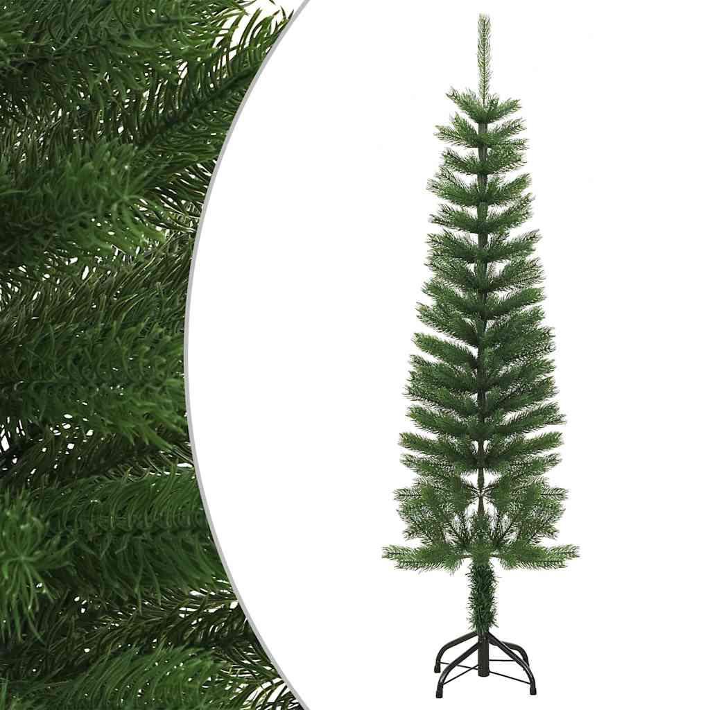 Kunstkerstboom met standaard smal 150 cm PE