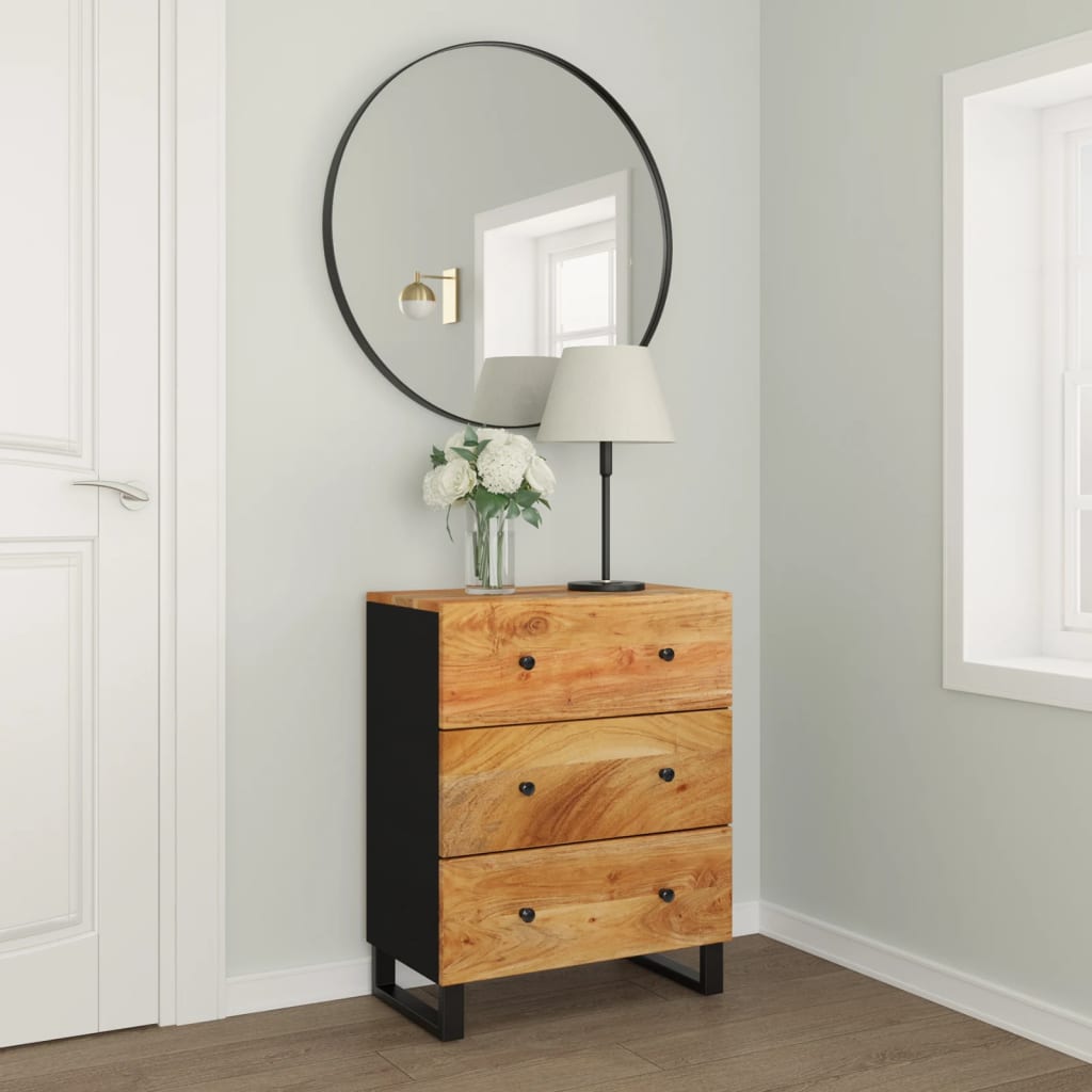 Dressoir 60x33x75 cm massief acaciahout