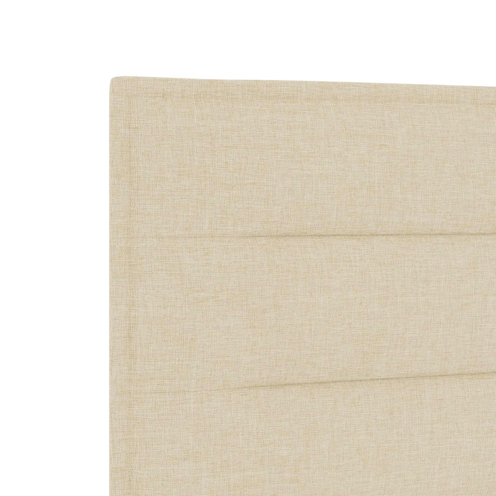 Boxspringbed met matras Crèmekleurig 90 x 200 cm Stof – afbeelding 8