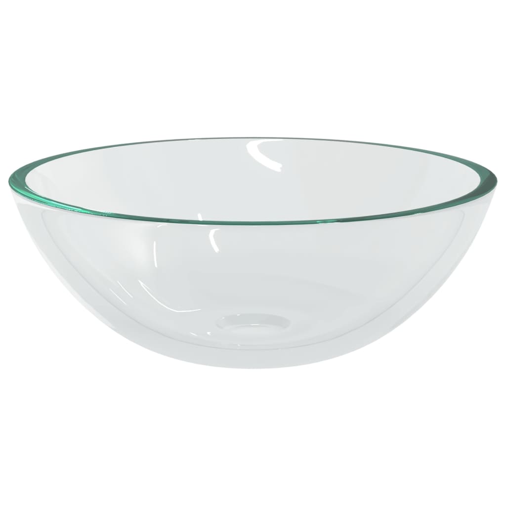 Wasbak 50x37x14 cm glas transparant – afbeelding 4
