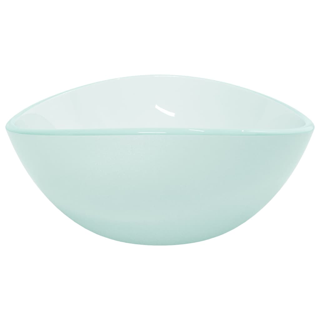 Wasbak 54,5x35x15,5 cm gehard glas mat – afbeelding 4