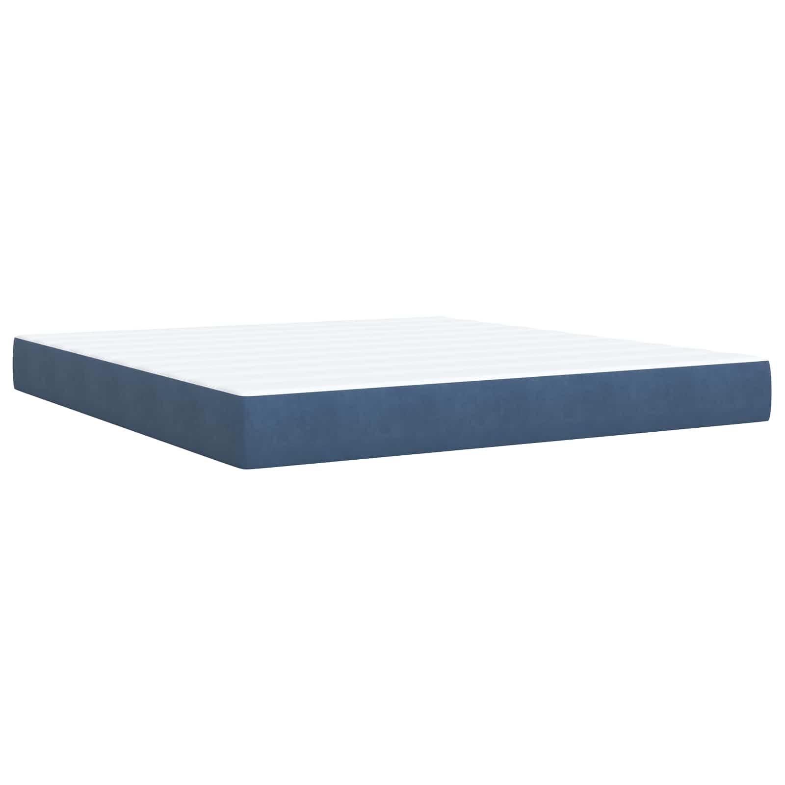 Boxspringbed met matras Blauw 180 x 200 cm Fluweel – afbeelding 6