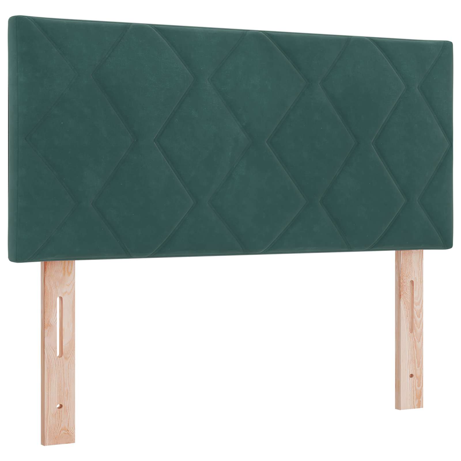 Ottoman Bed met Matrassen en LED Donkergroen 90 x 200 cm – afbeelding 3