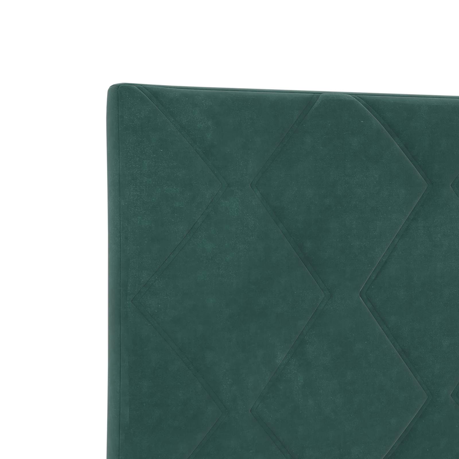 Ottoman Bed met Matrassen en LED Donkergroen 160 x 200 cm – afbeelding 9