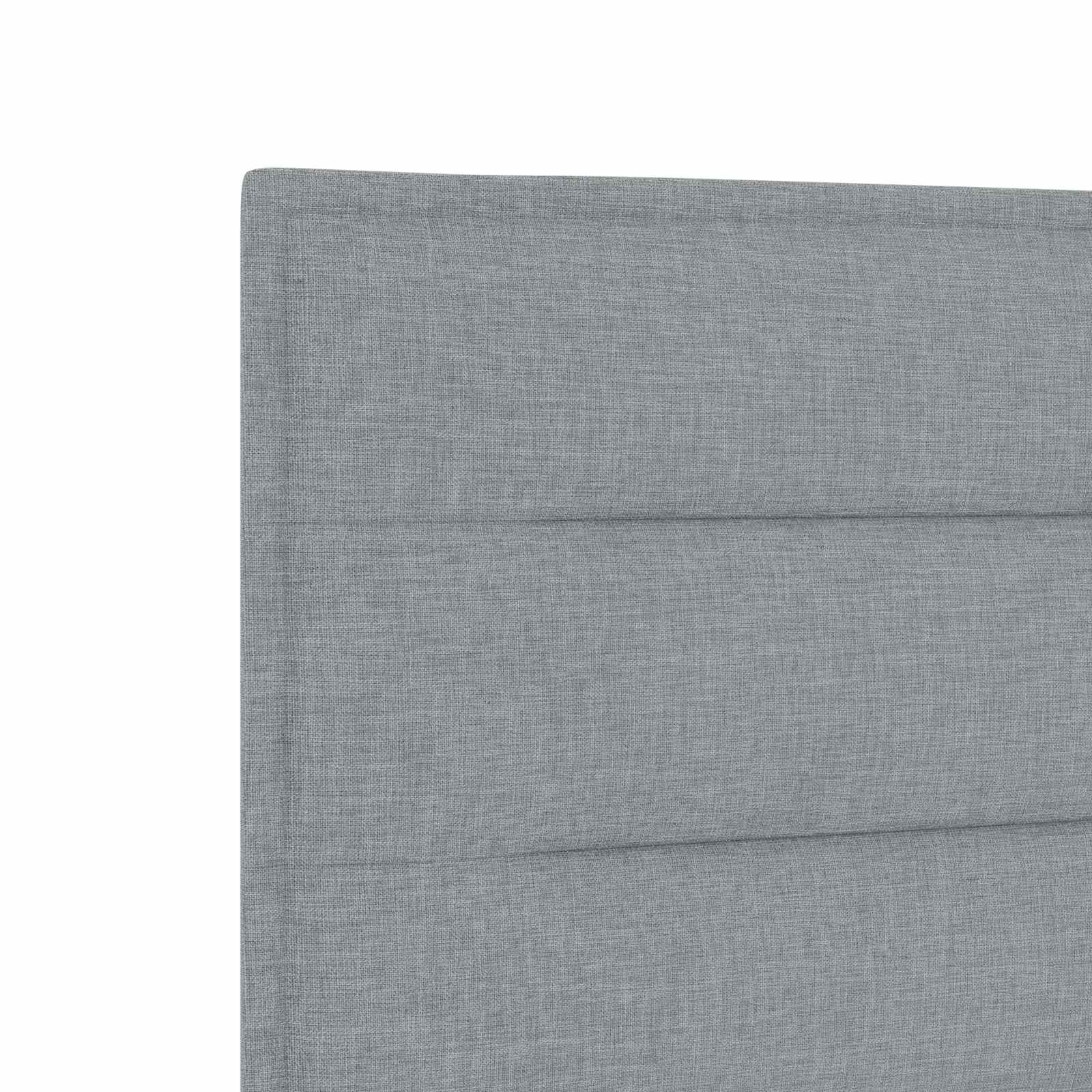 Opslag bed met matras met opslag Lichtgrijs 160 x 200 cm Stof – afbeelding 9