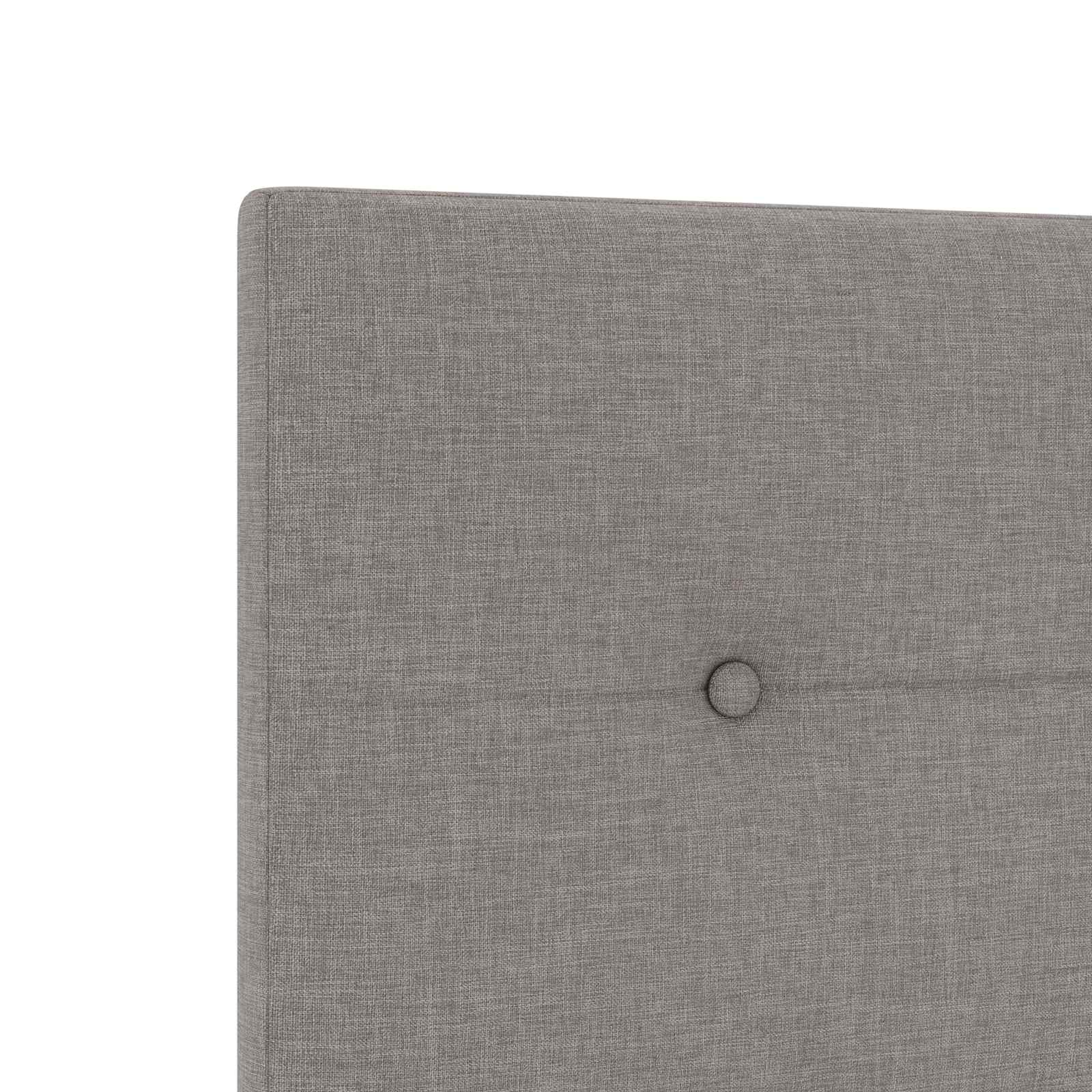 LED Opslagbed met Matras Taupe 120 x 190 cm Stof – afbeelding 9