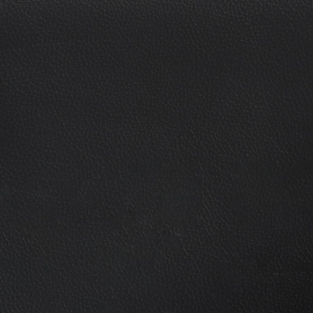Bankje 70x30x30 cm kunstleer zwart – afbeelding 6
