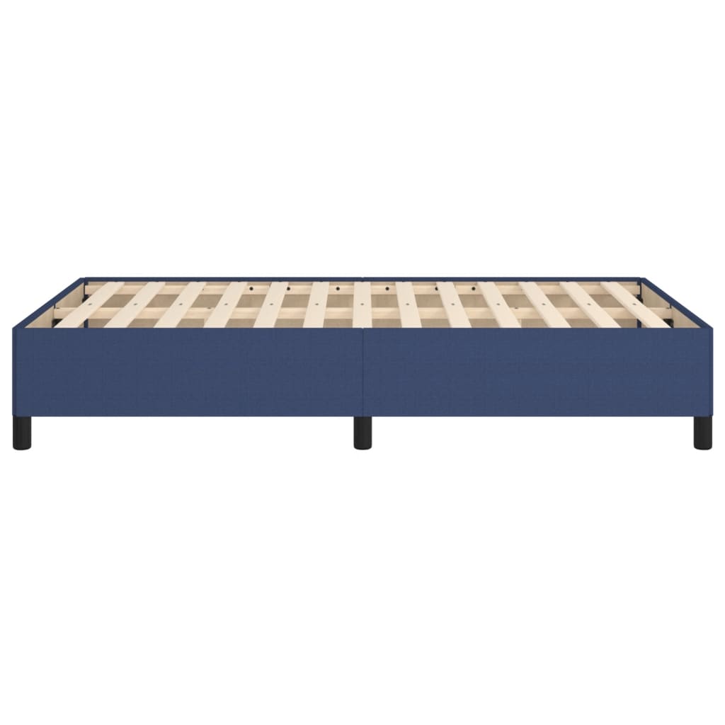 Bedframe zonder matras 120x200 cm stof blauw – afbeelding 6