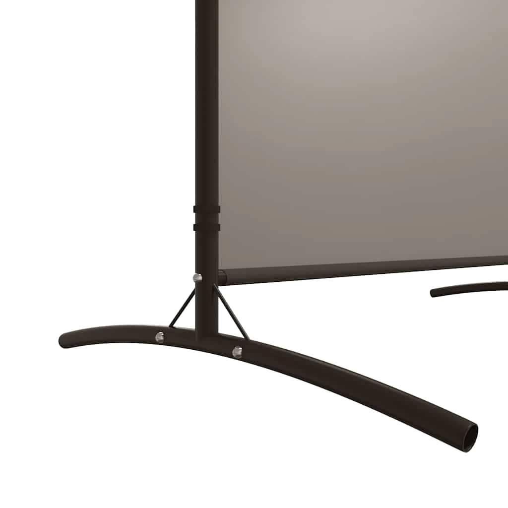 Kamerscherm met 2 panelen 346x180 cm stof antracietkleurig – afbeelding 6