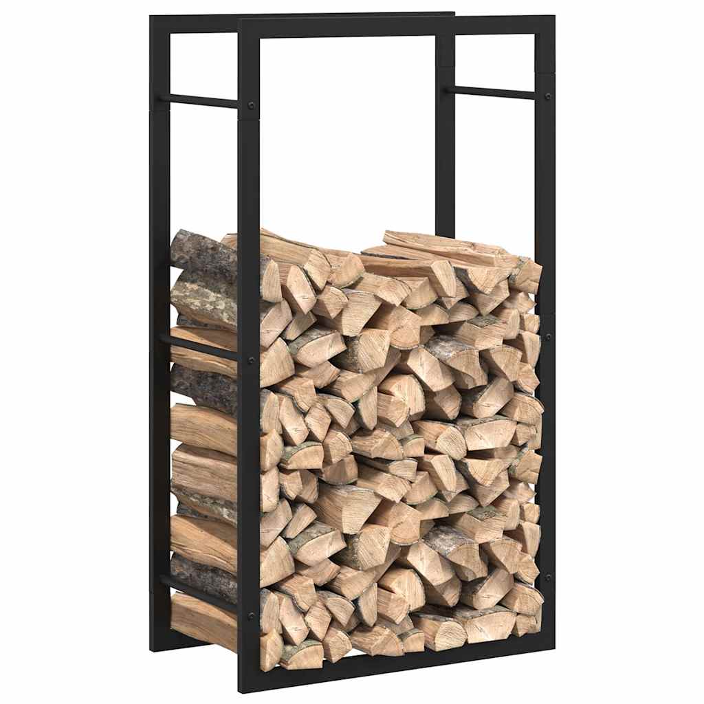 Haardhoutrek 50x28x94 cm staal matzwart – afbeelding 4
