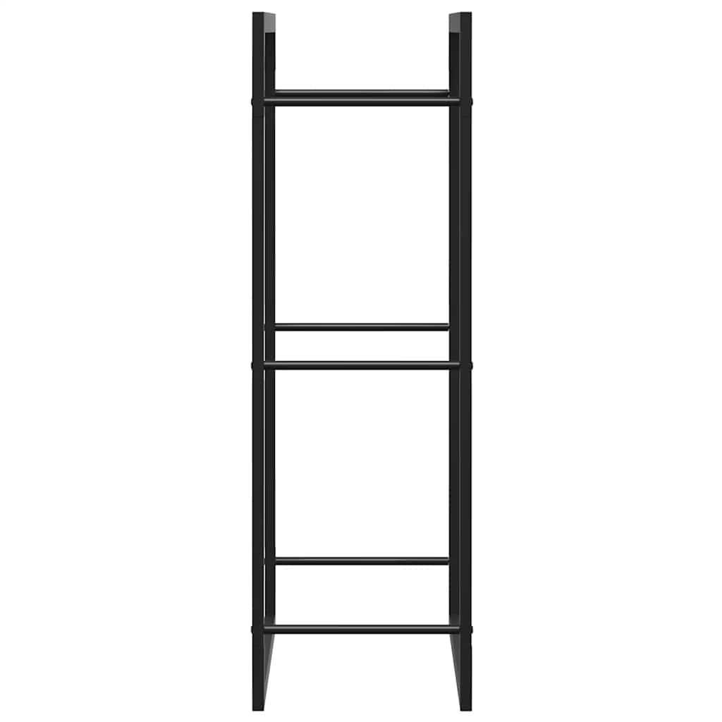 Haardhoutrek 50x28x94 cm staal matzwart – afbeelding 6