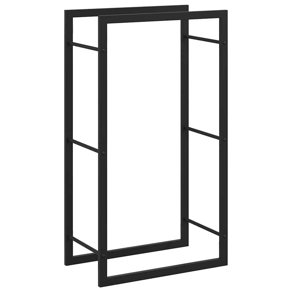 Haardhoutrek 50x28x94 cm staal matzwart – afbeelding 7