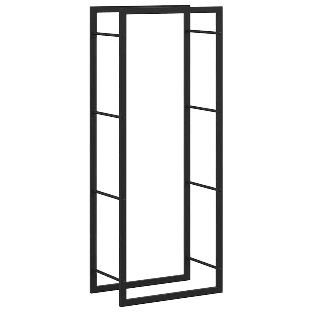Haardhoutrek 50x28x132 cm staal matzwart – afbeelding 2