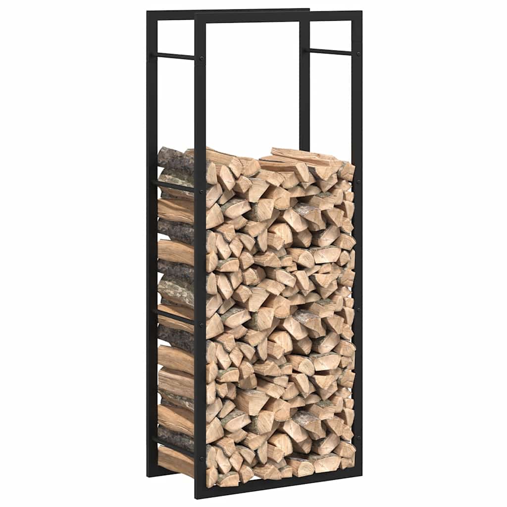 Haardhoutrek 50x28x132 cm staal matzwart – afbeelding 4