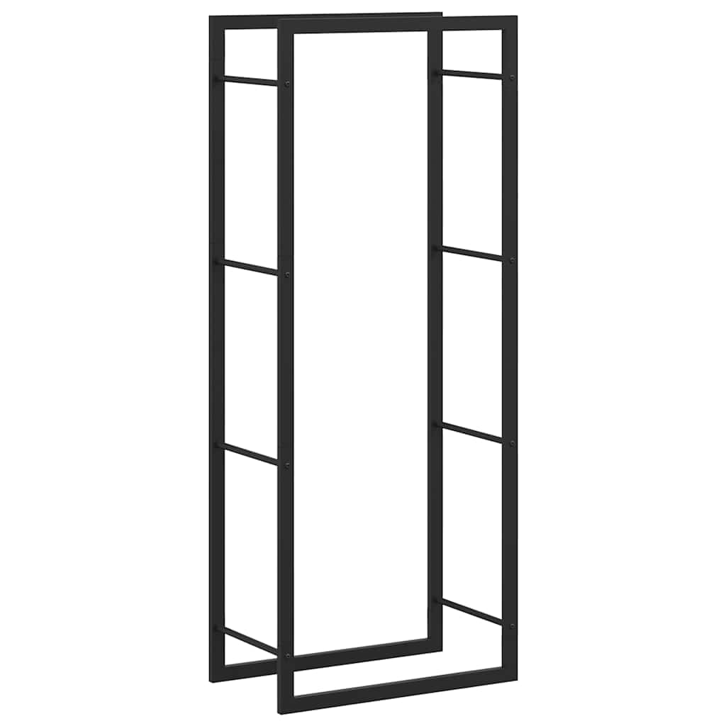 Haardhoutrek 50x28x132 cm staal matzwart – afbeelding 7