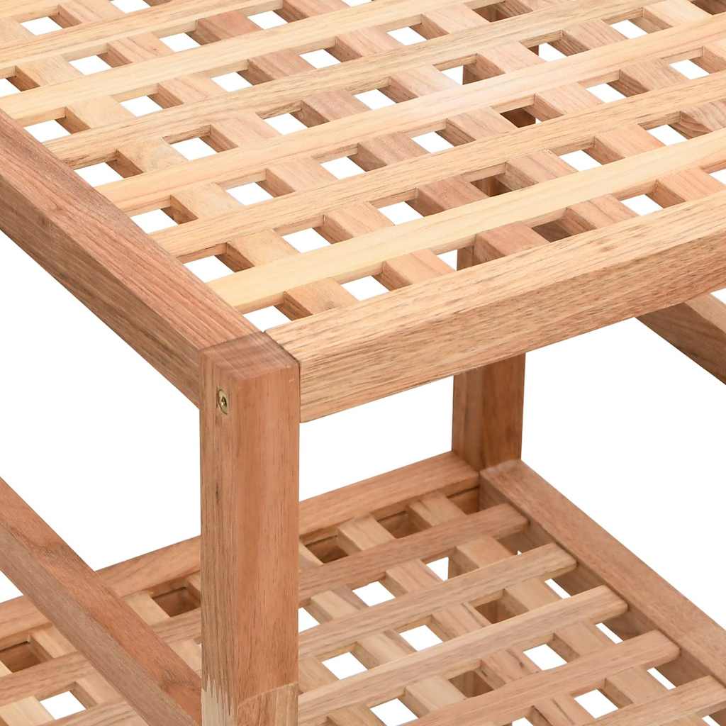 Badkamerrekje 35,5x35,5x79 cm massief walnotenhout – afbeelding 5