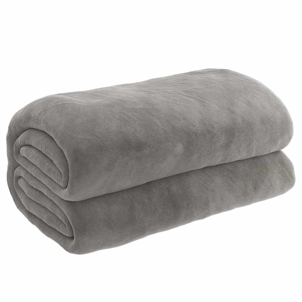 Verzwaringsdeken met hoes 155x220 cm 7 kg stof grijs – afbeelding 2