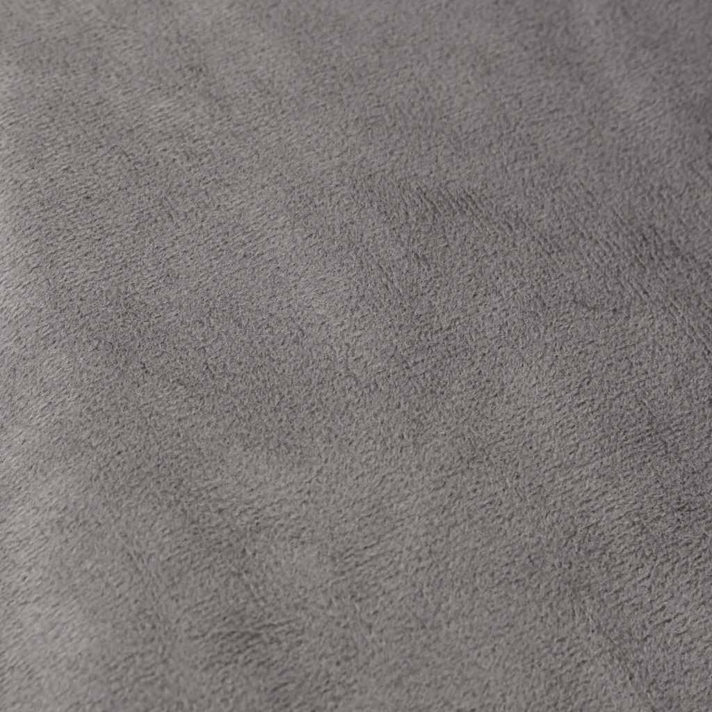 Verzwaringsdeken met hoes 155x220 cm 7 kg stof grijs – afbeelding 5
