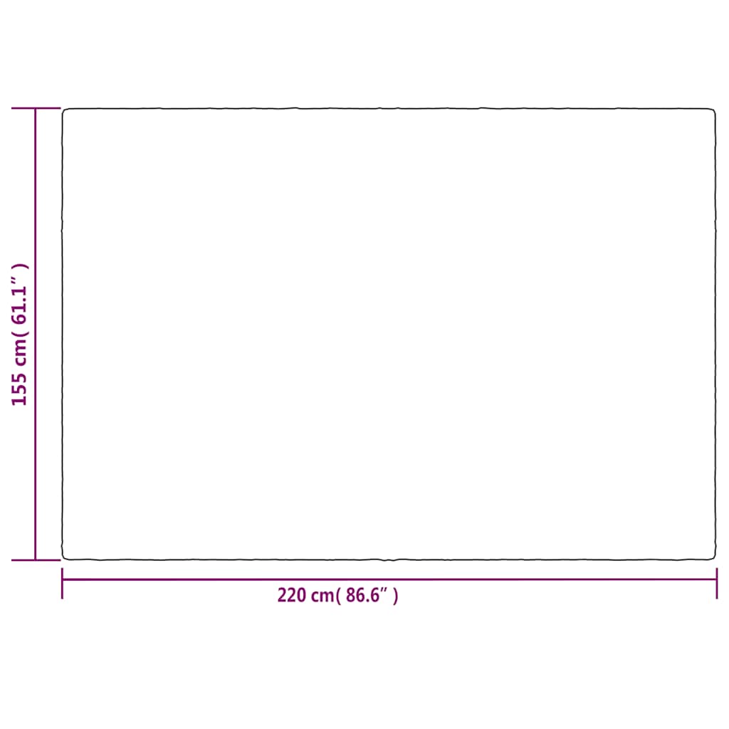 Verzwaringsdeken met hoes 155x220 cm 7 kg stof grijs – afbeelding 7