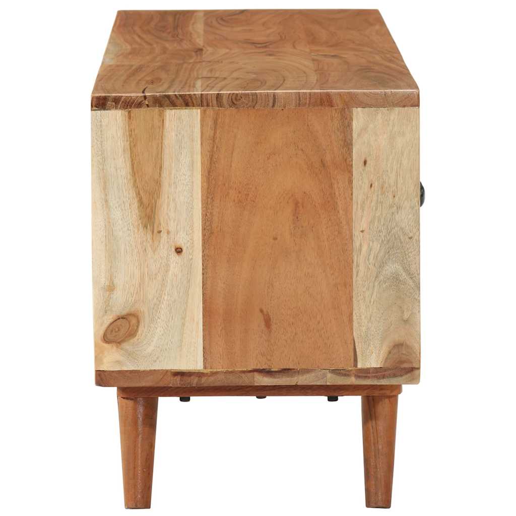 Tv-meubel 112x30x40 cm massief acaciahout – afbeelding 5