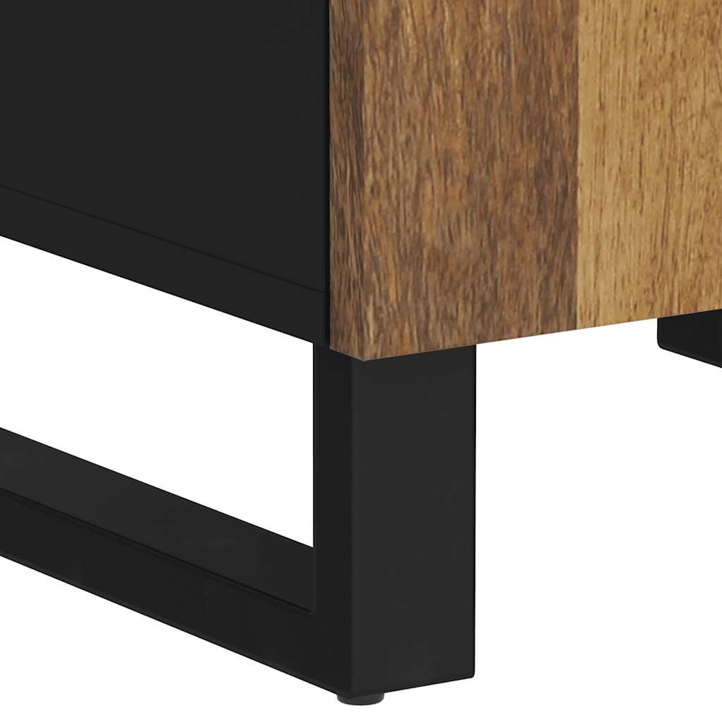 Badkamerkast 38x33x58 cm massief mangohout – afbeelding 10