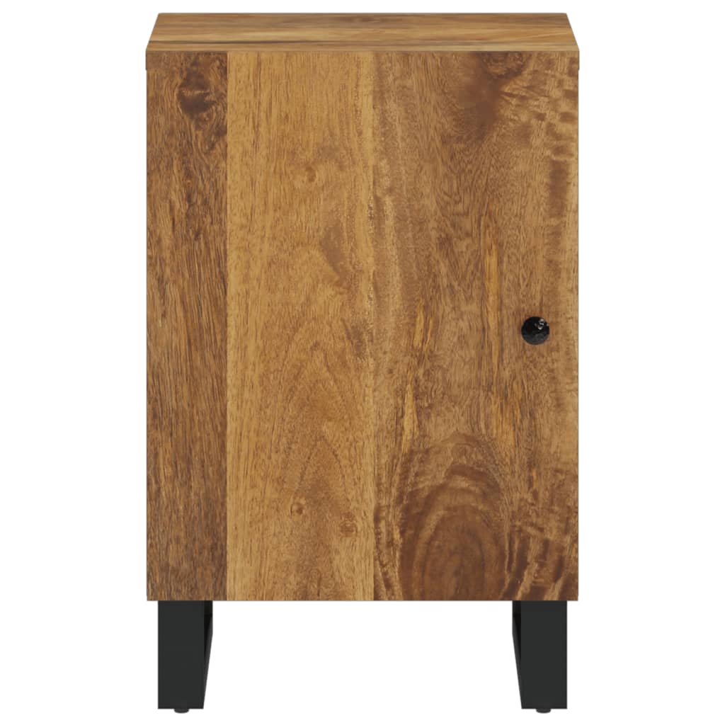 Badkamerkast 38x33x58 cm massief mangohout – afbeelding 4