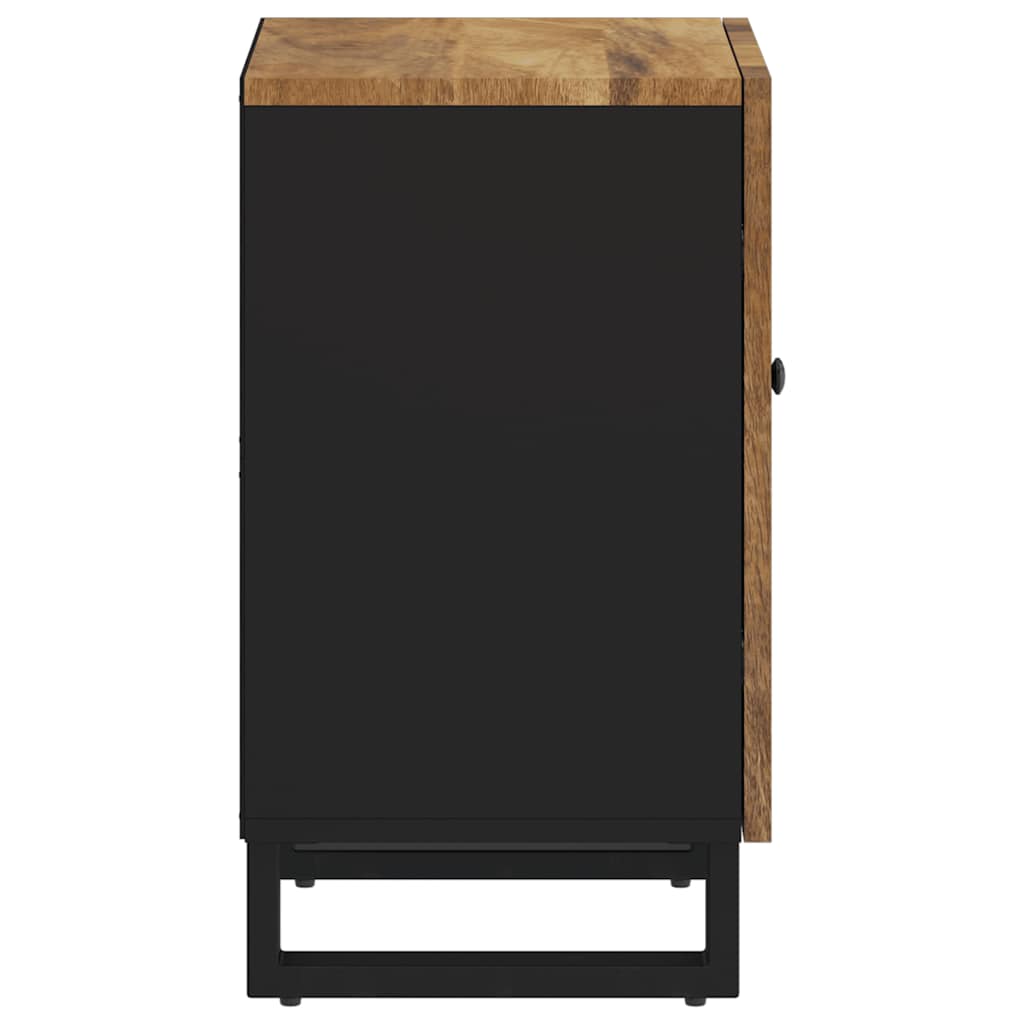 Badkamerkast 38x33x58 cm massief mangohout – afbeelding 5