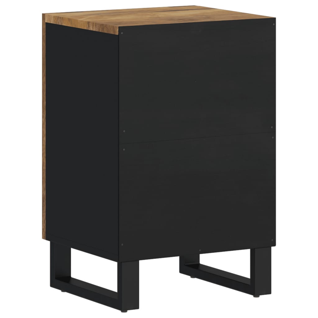 Badkamerkast 38x33x58 cm massief mangohout – afbeelding 6