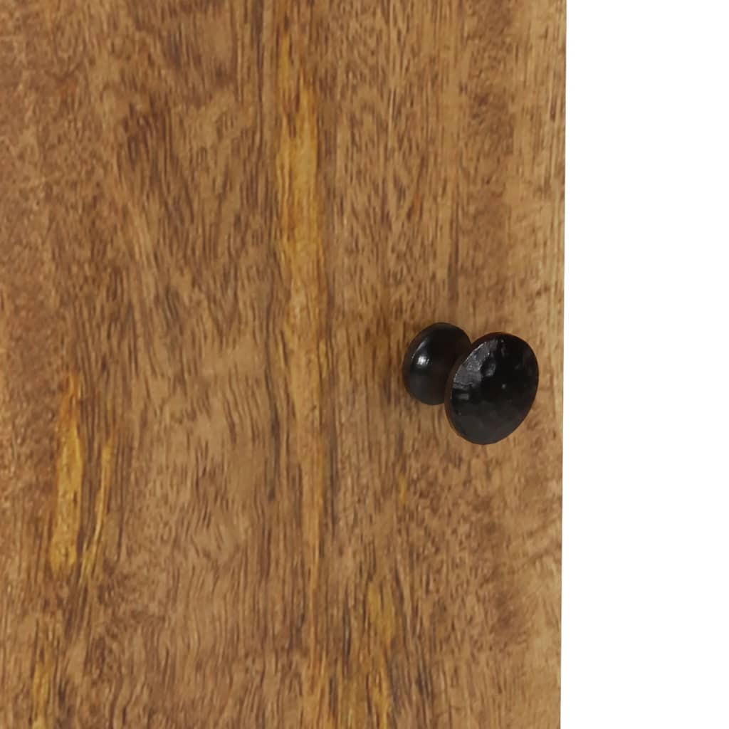 Badkamerkast 38x33x58 cm massief mangohout – afbeelding 9