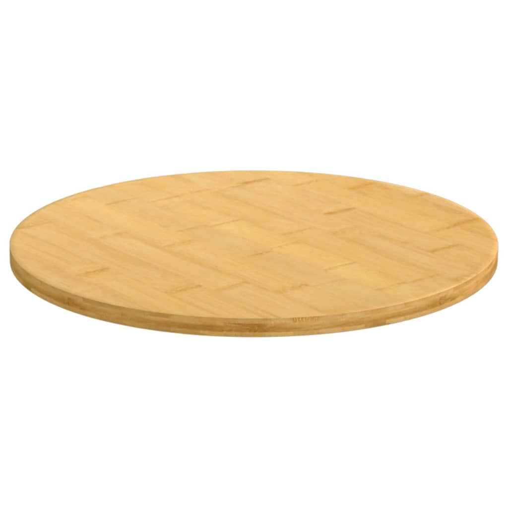 Tafelblad Ø 40x1,5 cm bamboe – afbeelding 2