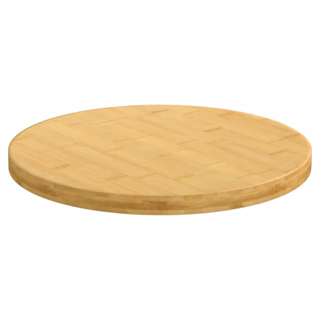 Tafelblad Ø 40x2,5 cm bamboe – afbeelding 2