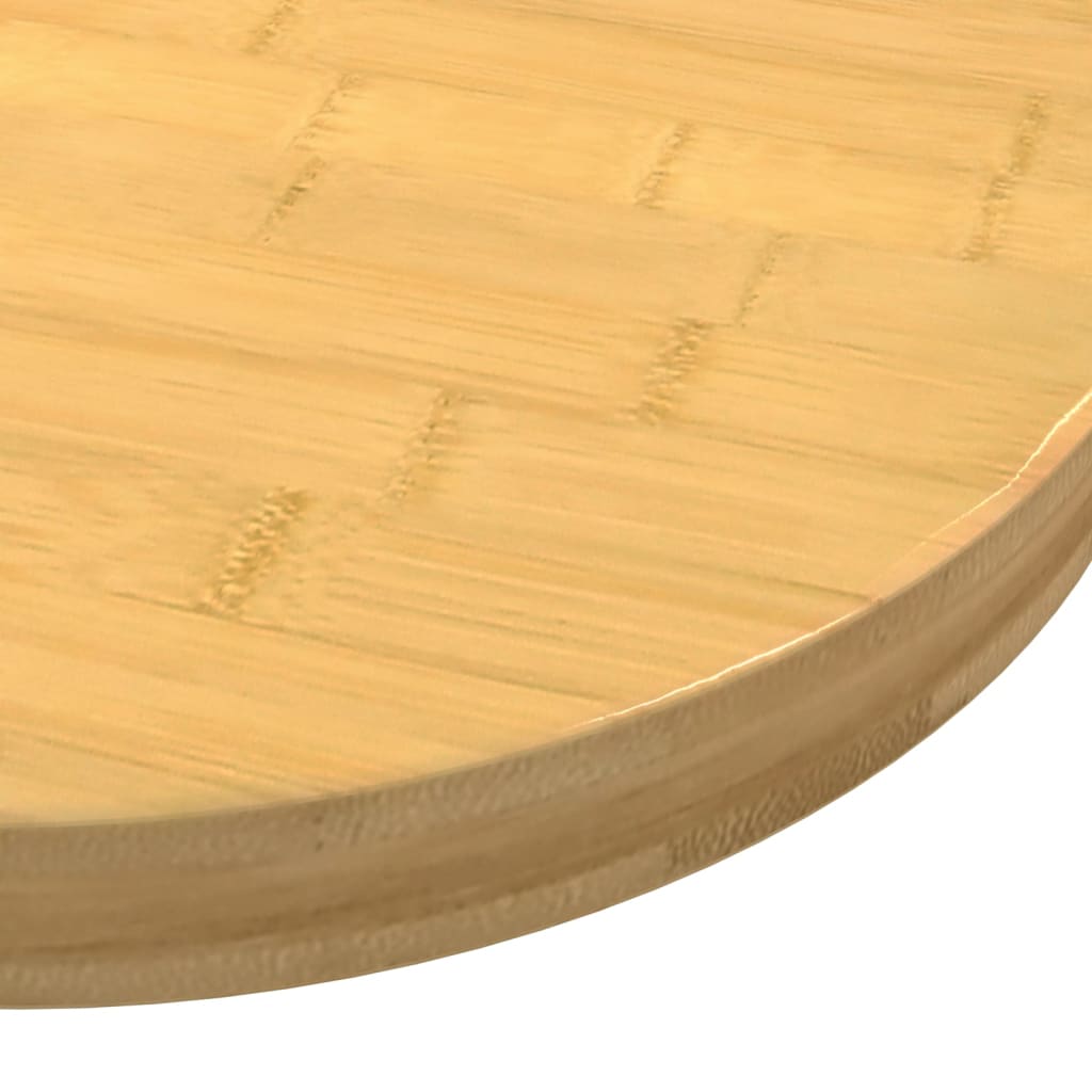 Tafelblad Ø 40x4 cm bamboe – afbeelding 3
