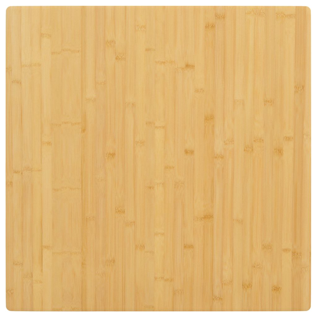 Tafelblad 70x70x2,5 cm bamboe