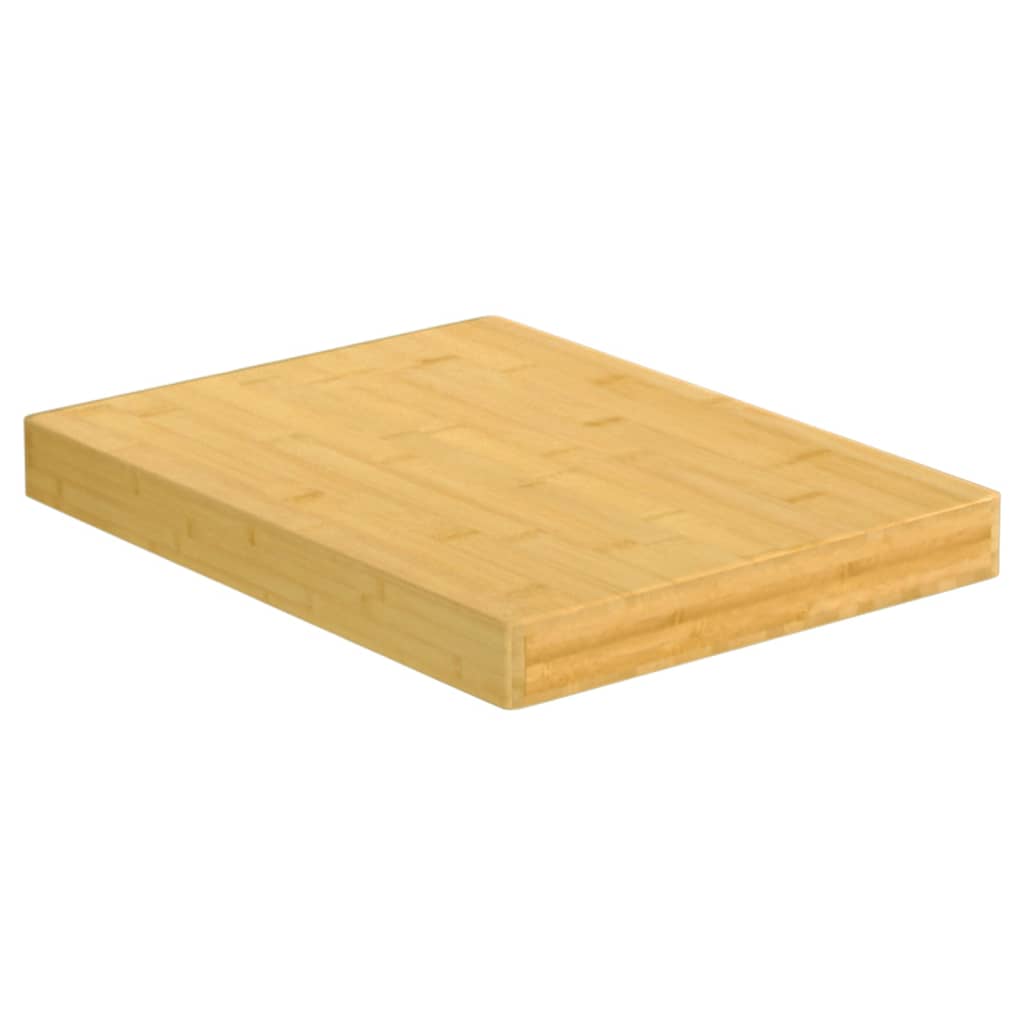 Snijplank 30x40x4 cm bamboe – afbeelding 2