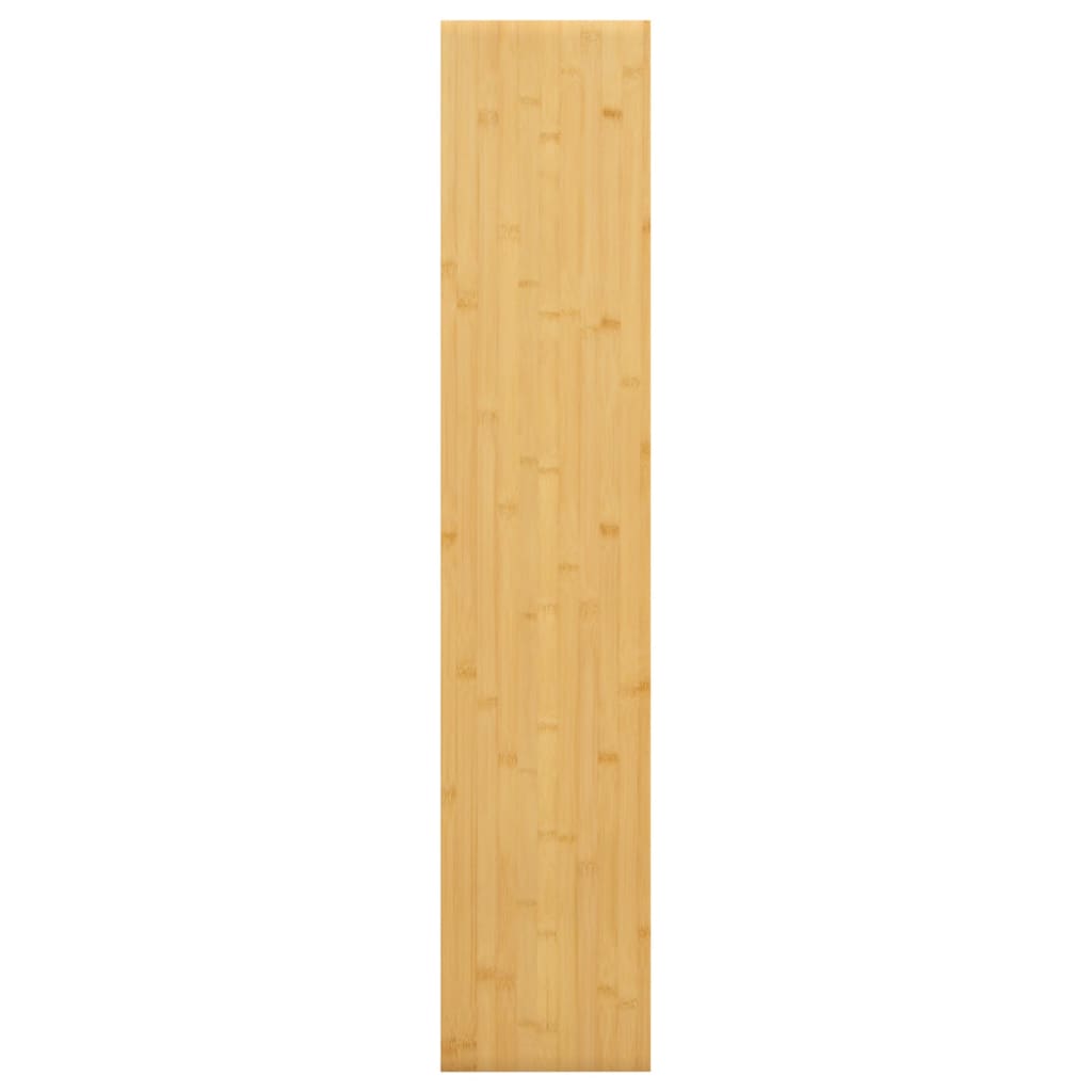 Wandschap 100x20x1,5 cm bamboe – afbeelding 2