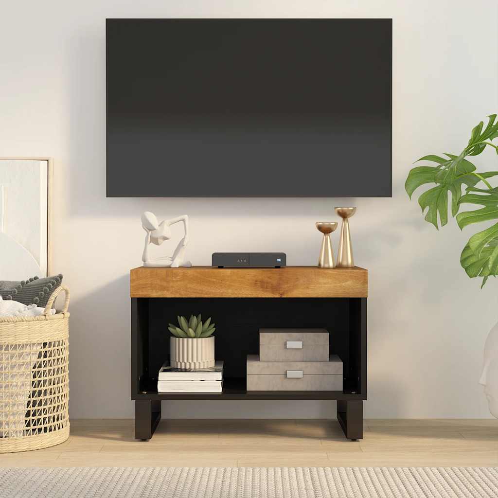 Tv-meubel 60x33x43,5 cm massief mangohout