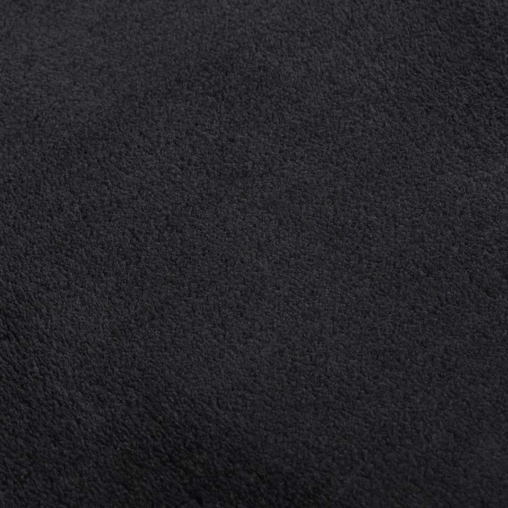 Vloerkleed shaggy zwart 240x305 cm polyester – afbeelding 7