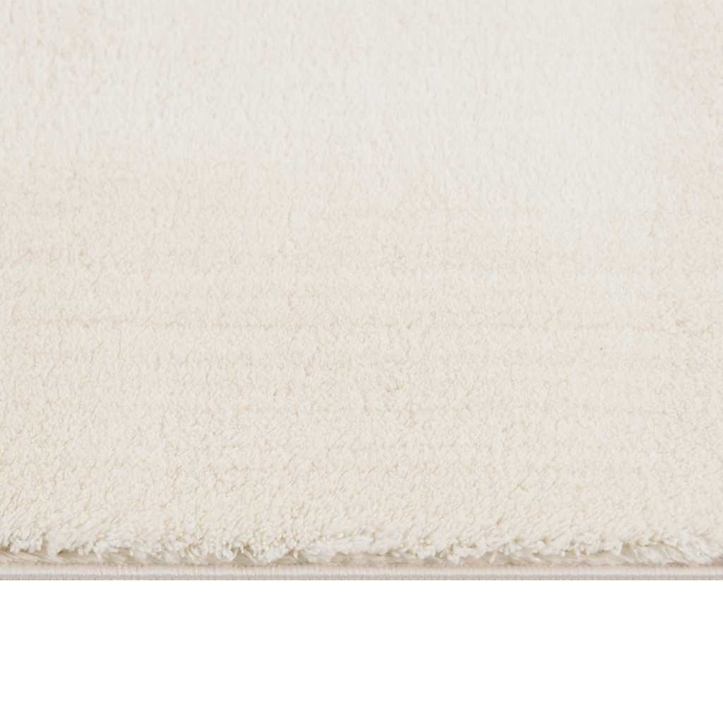 Vloerkleed shaggy crèmewit 240x340 cm polyester – afbeelding 4
