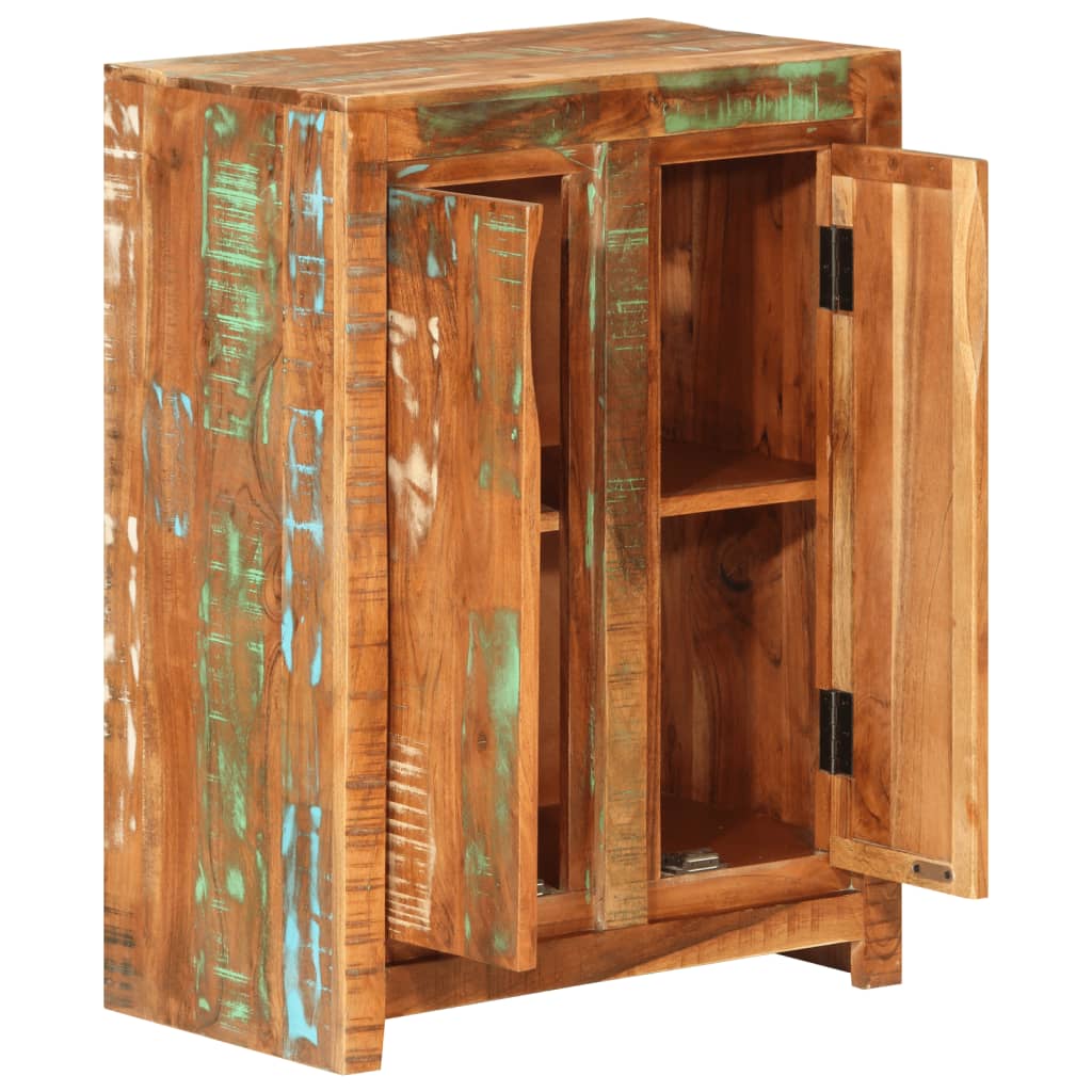 Dressoir 55x33x75 cm massief gerecycled hout – afbeelding 2