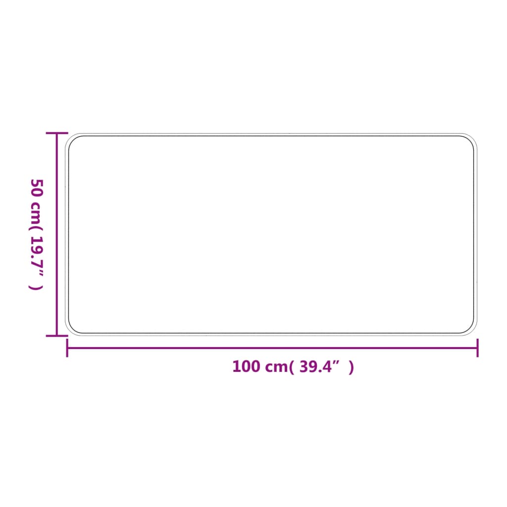 Tapijtloper 50x100 cm sisal-look zandkleurig – afbeelding 6