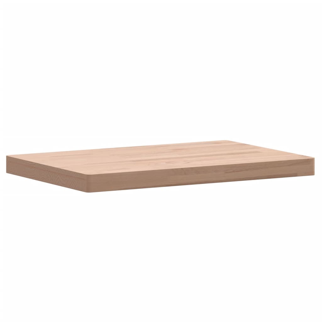Wastafelblad 60x40x4 cm massief beukenhout – afbeelding 3