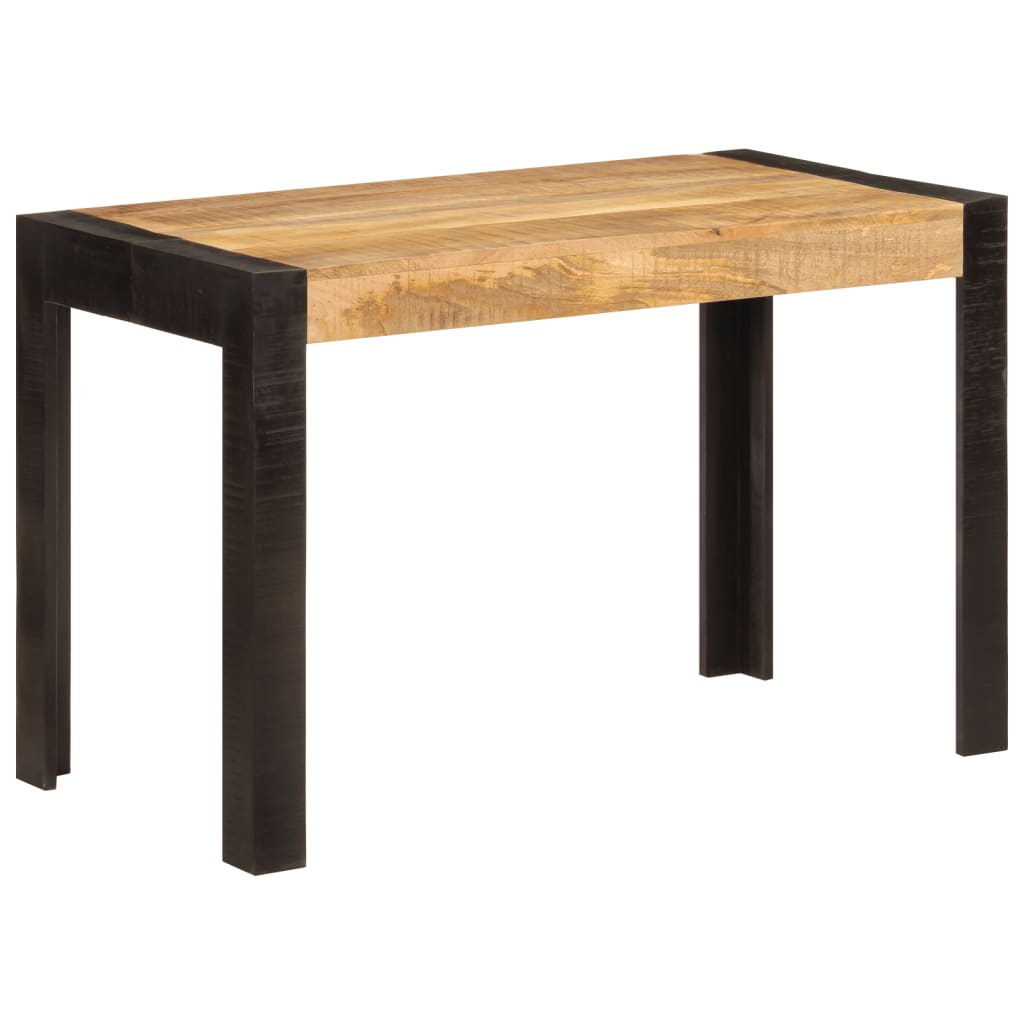 Eettafel 120x60x76 cm massief mangohout – afbeelding 1