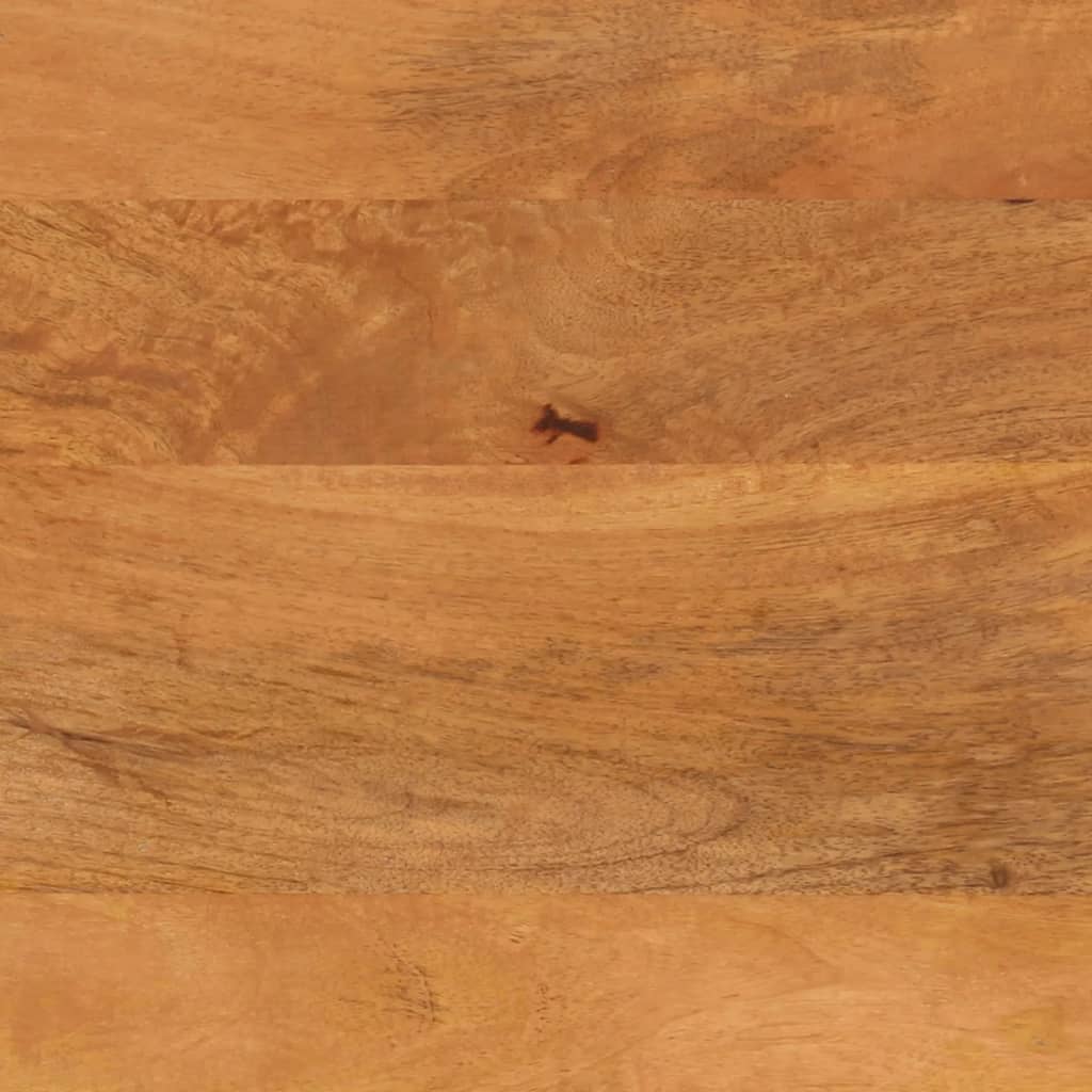 Salontafel 80x54x40 cm massief mangohout bruin en zwart – afbeelding 10