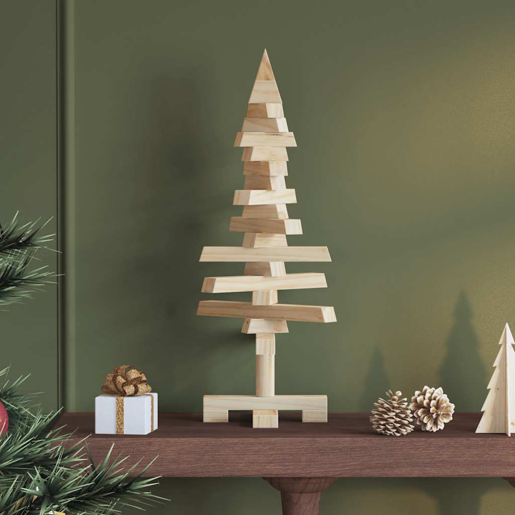 | Houten kerstboom | natuurlijk 60 cm Massief grenenhout